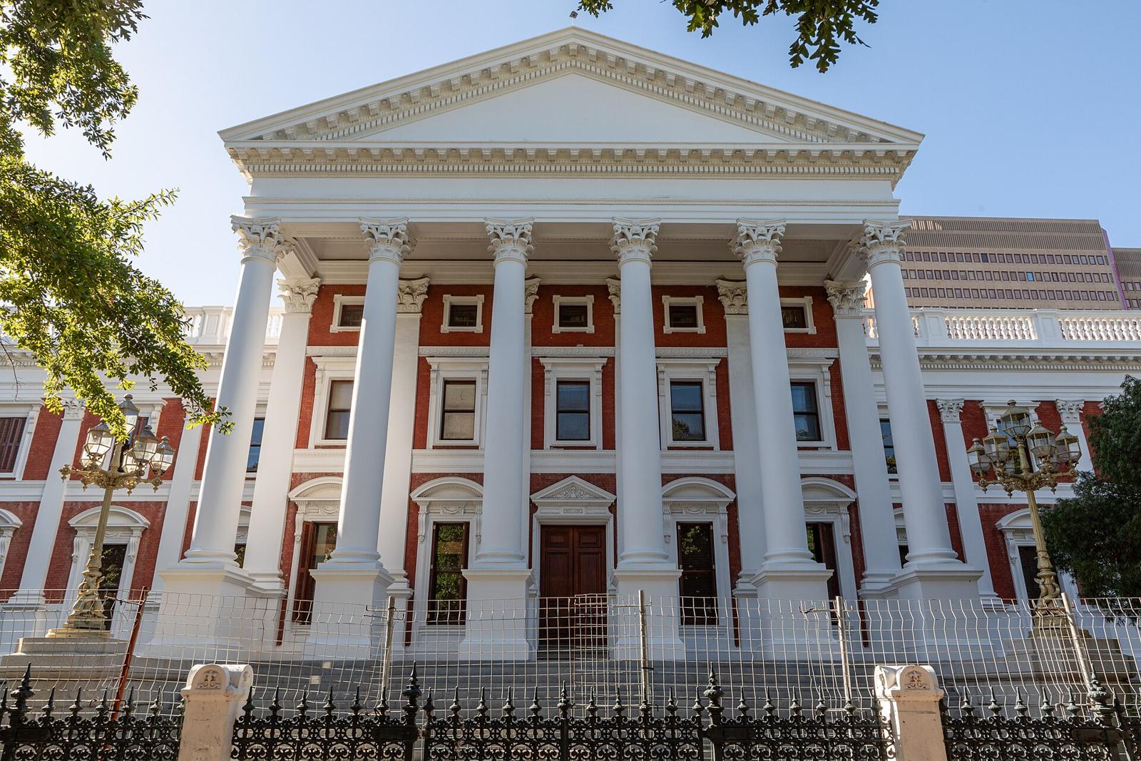 The Houses of Parliament in Cape Town